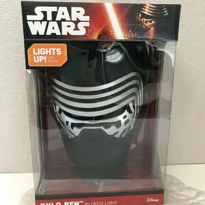 NEW Star Wars KYLO REN 3D Deco LED Wall Light - Black